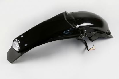 Afbeeldingen van UFO REAR FENDER (W/LED) YAMAHA BLACK - WRF250/450 03-06