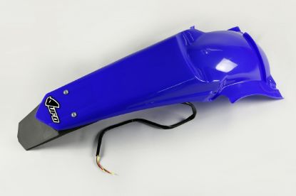Afbeeldingen van UFO REAR FENDER (W/LED) YAMAHA REFLEX BLUE - WRF250 07-14/450 07-15