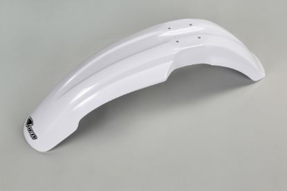 Picture of UFO FRONT FENDER YAMAHA WHITE - YZ / YZF / WR / WRF 00-