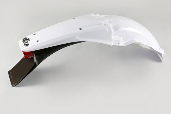 Picture of UFO REAR FENDER YAMAHA WHITE - YZ125/250 96-01 / WRF