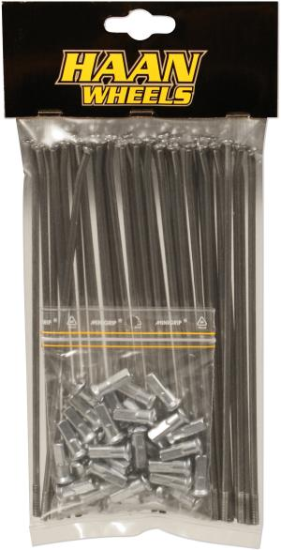 Afbeeldingen van Spakenset 21 Inch  Black voor Standaard Naaf