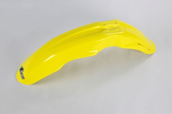 Afbeeldingen van UFO FRONT FENDER SUZUKI YELLOW - RM125/250 01-25/RMZ250 07-09/450 05-07