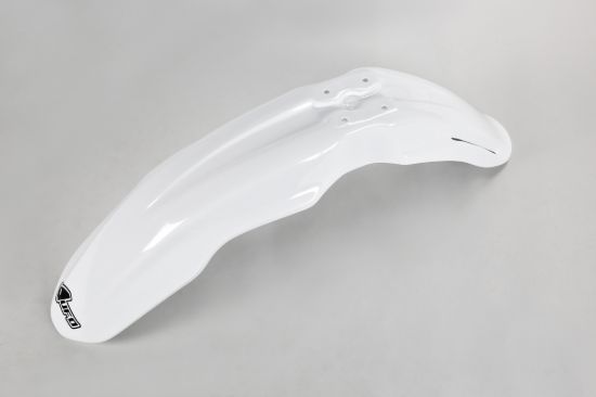 Afbeeldingen van UFO FRONT FENDER SUZUKI WHITE - RM125/250 01-25/RMZ250 07-09/450 05-07