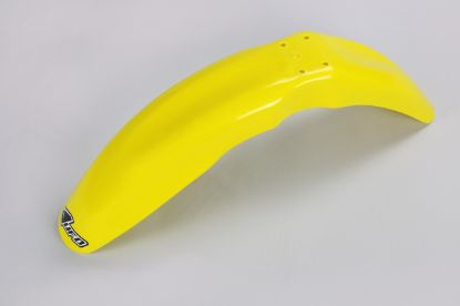 Afbeeldingen van UFO FRONT FENDER SUZUKI YELLOW - RM85 00-25