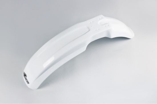 Afbeeldingen van UFO FRONT FENDER SUZUKI WHITE - RM125/250 95-00