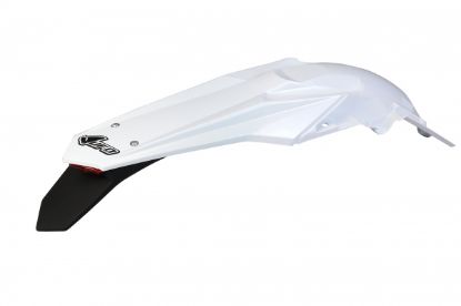 Afbeeldingen van UFO REAR FENDER ENDURO LED SUZUKI WHITE - RMZ250 19-25 / RMZ450 18-25