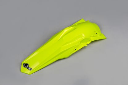 Afbeeldingen van UFO REAR FENDER SUZUKI NEON YELLOW - RMZ250 19-25 / RMZ450 18-25