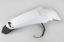 Afbeeldingen van UFO REAR FENDER (W/LED) SUZUKI WHITE - RMZ250 10-18