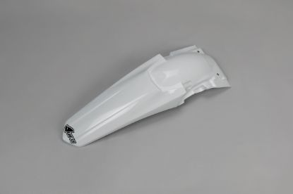 Afbeeldingen van UFO REAR FENDER SUZUKI WHITE - RMZ250 10-18
