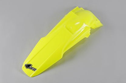 Afbeeldingen van UFO REAR FENDER SUZUKI NEON YELLOW - RMZ450 08-17