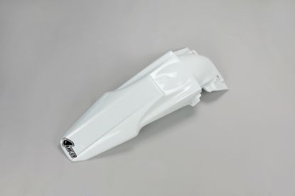 Afbeeldingen van UFO REAR FENDER SUZUKI WHITE - RMZ450 08-17