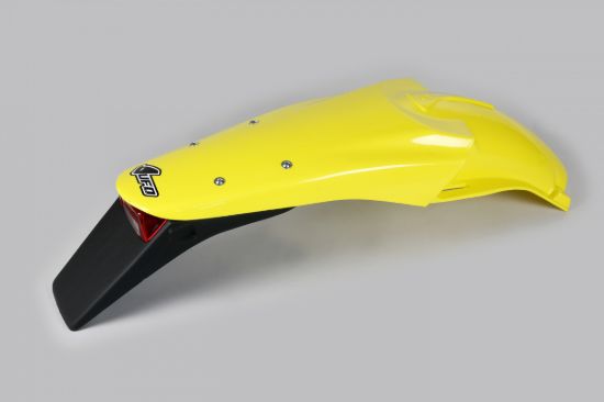 Afbeeldingen van UFO REAR FENDER ENDURO SUZUKI YELLOW 102 - DRZ400E 00-25