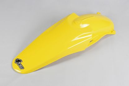 Afbeeldingen van UFO REAR FENDER SUZUKI YELLOW - DRZ400E 00-25