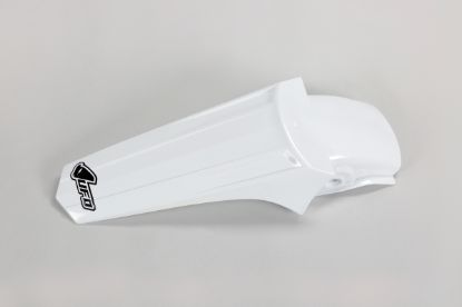 Afbeeldingen van UFO REAR FENDER RESTYLE SUZUKI WHITE - RM85 00-25