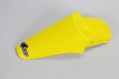 Afbeeldingen van UFO REAR FENDER SUZUKI YELLOW - RM85 00-25