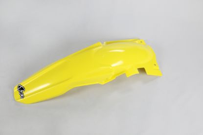 Afbeeldingen van UFO REAR FENDER SUZUKI YELLOW - RMZ450 05-07