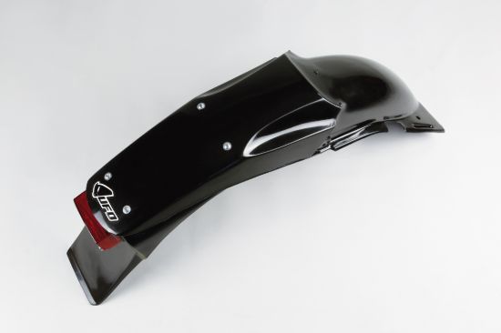 Afbeeldingen van UFO REAR FENDER SUZUKI BLACK - RM125/250 96-00