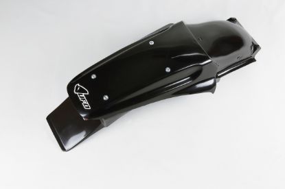 Afbeeldingen van UFO REAR FENDER SUZUKI BLACK - RM125/250 93-95