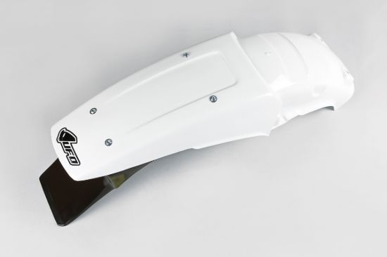 Afbeeldingen van UFO REAR FENDER SUZUKI WHITE - RM125/250 89-92