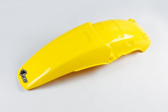 Afbeeldingen van UFO REAR FENDER SUZUKI YELLOW - RM125/250 89-92