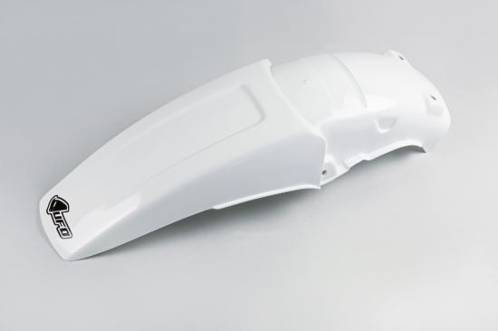 Afbeeldingen van UFO REAR FENDER SUZUKI WHITE - RM125/250 89-92