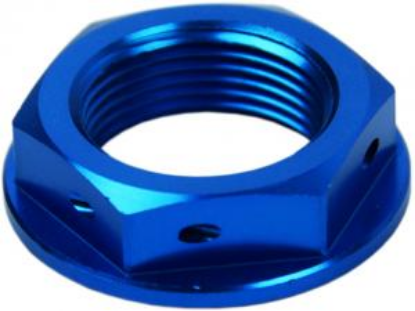 Afbeeldingen van Scar Balhoofdmoer Blauw - Kawasaki KX125 KX250 KXF250 KXF450 KLX450