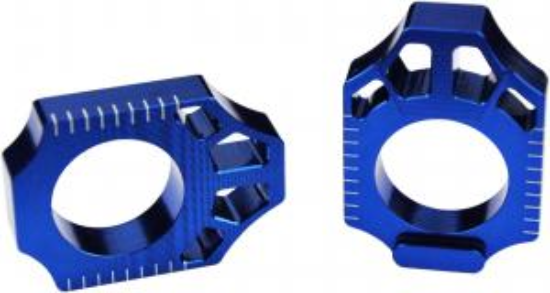 Afbeeldingen van Scar Achteras blokken Blauw  Yamaha YZF250 12-24/YZF450 10-24