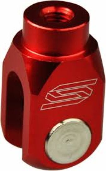 Afbeeldingen van Scar Aluminium Remgaffel Rood Kawasaki KX65 2003-2019 KX250F 2004-2019 KX250 2004-2022 KX450F 2006-2018 KFX450R 2008-2014 KX450 2019-2022 Suzuki RMZ250 2004-2006 Beta RR125 2013-2020 RR250 2014-2020