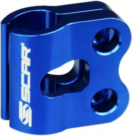 Afbeeldingen van Scar Remleiding Klem Blauw Honda CRF250R 2004-2021 CRF450R 2004-2020 CRF450RX 2017-2019 CRF250X 2006-2017 CRF450X 2005-2017 CRF250 Rally 2019 CR250 CR125 2004-2007 Yamaha YZ65 2018-2026 YZ85 2019-2020 YZ125 YZ250 YZ250F 2009-2026 YZ450F 2009-2022