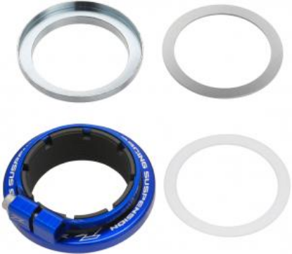 Afbeeldingen van Zeta Achterveer Voorspanningsversteller Blauw Kayaba 50mm Sherco