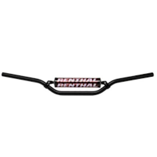 Afbeeldingen van RENTHAL HANDLEBAR 22MM BLACK-PADDED 798 KTM 85SX 798-01-BK-03-219