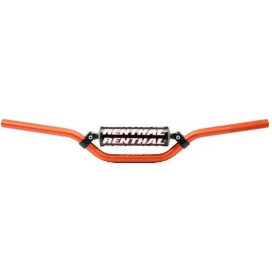 Afbeeldingen van RENTHAL HANDLEBAR 22MM ORANGE-PADDED 798 KTM 85SX 798-01-OR-03-219