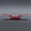 Afbeeldingen van RENTHAL HANDLEBAR 22MM RED-PADDED 693 ENDURO 693-01-RD-01-185