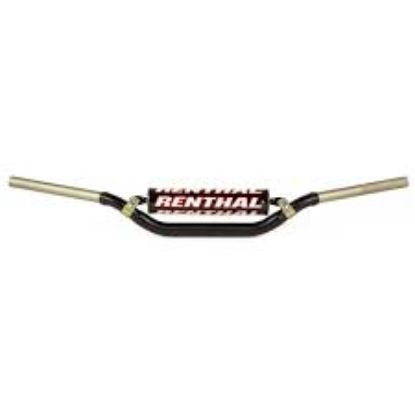 Afbeeldingen van RENTHAL HANDLEBAR 990-01-BK TWINWALL BLACK PADDED YAM YZ 07-23 / YZF 07-17