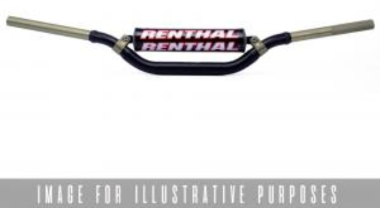 Picture of RENTHAL HANDLEBAR TWINWALL BLACK-PADDED 923 RC MINI/85CC 923-01-BK