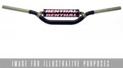 Picture of RENTHAL HANDLEBAR TWINWALL BLACK-PADDED 996 VILLOPOTO/STEWART 996-01-BK
