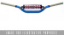 Afbeeldingen van RENTHAL HANDLEBAR TWINWALL BLUE-PADDED 922 RC HIGH 922-01-BU-07
