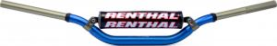 Afbeeldingen van RENTHAL HANDLEBAR TWINWALL BLUE-PADDED 997 RC/HONDA CR/CRF 04-13/KAWA/KX/KXF 06-14 997-01-BU