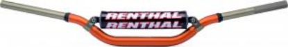 Afbeeldingen van RENTHAL HANDLEBAR TWINWALL ORANGE-PADDED 997 RC/HONDA CR/CRF 04-13/KAWA/KX/KXF 06-14 997-01-OR