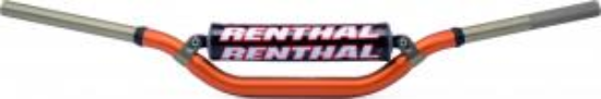 Afbeeldingen van RENTHAL HANDLEBAR TWINWALL ORANGE-PADDED 997 RC/HONDA CR/CRF 04-13/KAWA/KX/KXF 06-14 997-01-OR