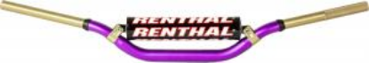 Afbeeldingen van RENTHAL HANDLEBAR TWINWALL PURPLE PADDED 997 RC/HONDA CR/CRF 04-13/KAWASAKI KX/KXF 06-14