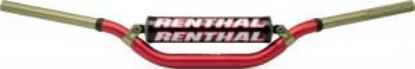 Afbeeldingen van RENTHAL HANDLEBAR TWINWALL RED-PADDED 997 RC/HONDA CR/CRF 04-13/KAWA/KX/KXF 06-14 997-01-RD