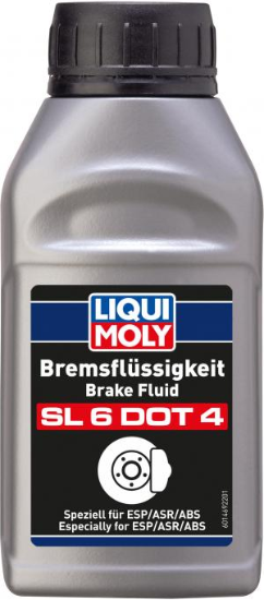 Afbeeldingen van BRAKE FLUID SL6 DOT 4 250ML