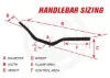 Afbeeldingen van RENTHAL HANDLEBAR 22MM BLACK-PADDED 798 KTM 85SX 798-01-BK-03-219