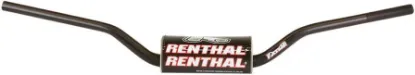 Afbeeldingen van RENTHAL HANDLEBAR 671-01-BK FATBAR BLK RC MINI/85CC