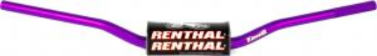 Afbeeldingen van RENTHAL HANDLEBAR 821-01-PE FATBAR PURPLE MCGRATH/SHORT/KTM SX 125-450 2016+/SUZUKI 2018+
