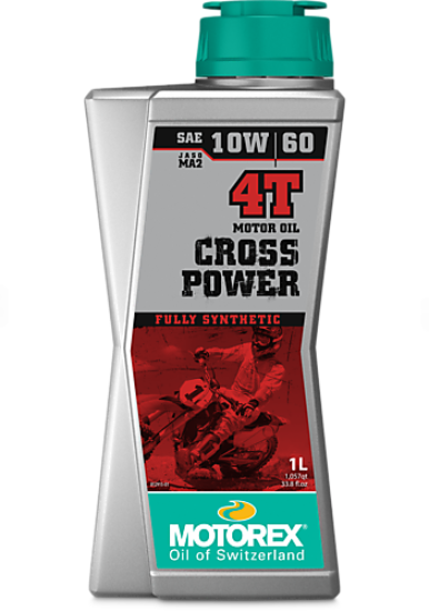 Afbeeldingen van MOTOREX CROSS POWER 4T SAE 10W/60 (1 LTR)