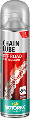 Afbeeldingen van MOTOREX CHAINLUBE OFF ROAD SPRAY (500 ML)