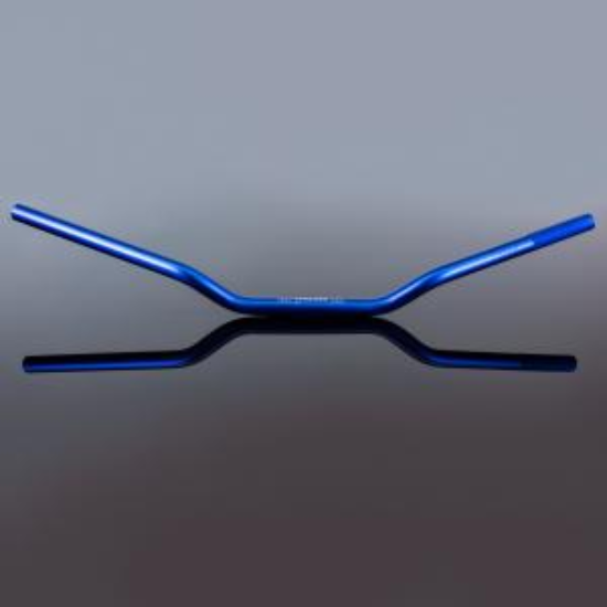 Afbeeldingen van RENTHAL HANDLEBAR 22MM BLUE ROAD WIDE 749 749-02-BU