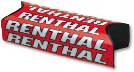Afbeeldingen van RENTHAL BARPAD P274 TEAM ISSUE FATBAR-RED